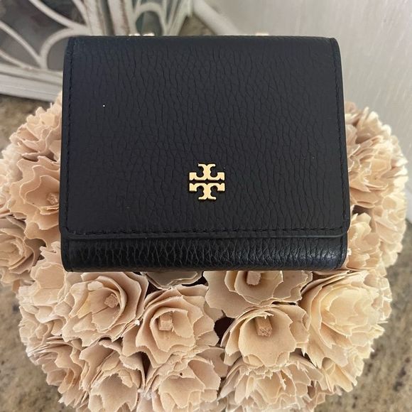 Tory Burch Bags New Tory Burch Blake Trifold Wallet Black Poshmark